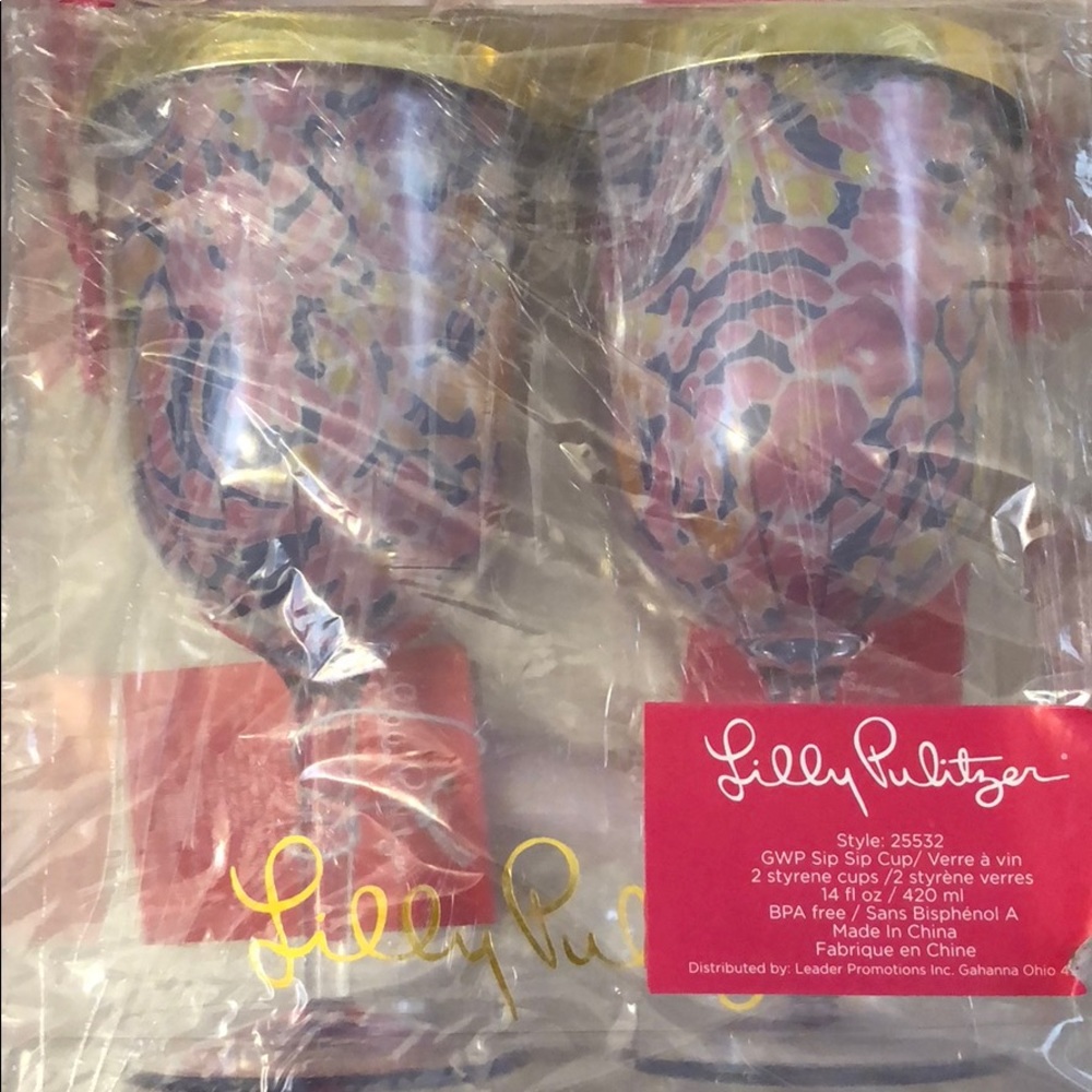 New Lilly Pulitzer cups